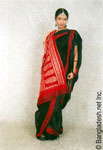 Бенгальский стиль драпировки сари